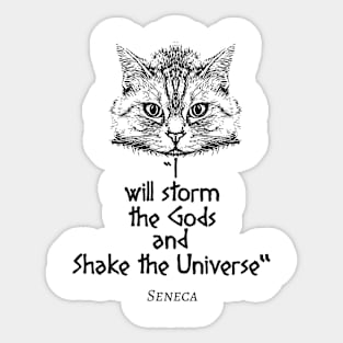 Seneca Cat Sticker